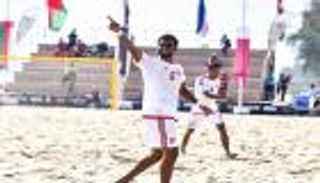 بداية قوية للكرة الشاطئية الإماراتية في بطولة آسيا