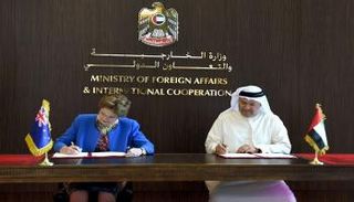 مذكرة تفاهم بين الإمارات وأستراليا 