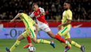 موناكو يعود للانفراد بالصدارة برباعية بيضاء في نانت