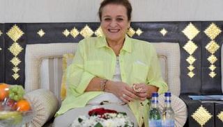 الأميرة عالية خلال مشاركتها في الندوة