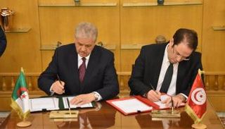 رئيسا وزراء تونس والجزائر