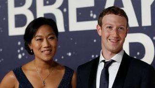 مارك زوكربرج وزوجته بريسكيلا