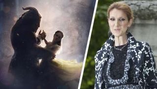 مشهد من الجميلة والوحش