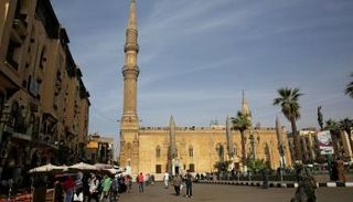 وسط القاهرة مساء