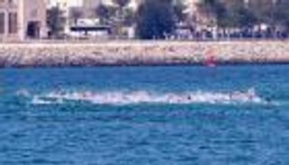 صور.. 32 فائزا في كأس العالم للسباحة المفتوحة بأبوظبي