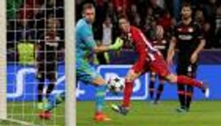 التاريخ أمل ليفركوزن الوحيد للعودة أمام أتلتيكو