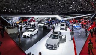 قسم شركة أودي الألمانية في معرض جنيف (موقع GIAS2017)