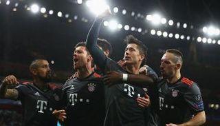 فرحة بايرن في لندن