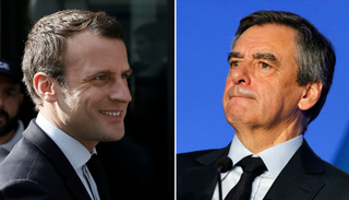 فرانسوا وماكرون 