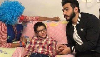 تامر حسني والطفلة نورهان