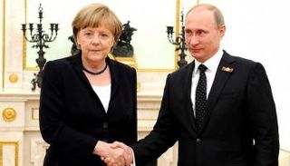 ميركل وبوتين