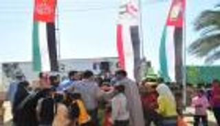 قوافل زايد الخير تبدأ مهامها الإنسانية في القرى المصرية