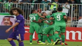 من مواجهة الأهلي والعين