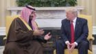 محمد بن سلمان يغادر واشنطن.. ويشكر ترامب على حفاوة الاستقبال