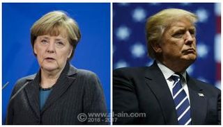 ترامب وميركل على طرفي نقيض في مسائل العولمة