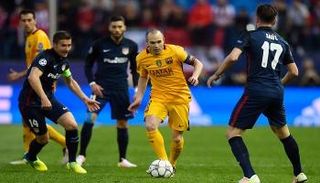 إنييستا أمام أتلتيكو مدريد