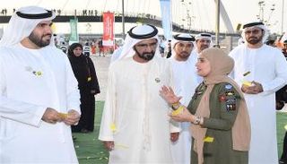 الشيخ محمد بن راشد في رحلة السعادة