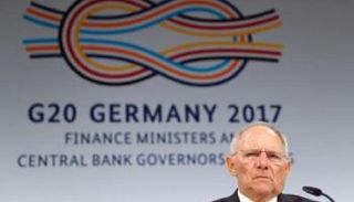وزير المالية الألماني يتحدث امام مجموعة العشرين ..رويترز