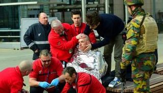 مشهد من تفجيرات بروكسل العام الماضي