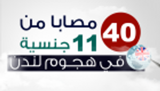 إنفوجراف.. خريطة جنسيات مصابي هجوم البرلمان البريطاني