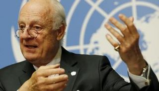 ستافان دي ميستورا مبعوث الأمم المتحدة إلى سوريا