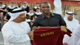 نجم برشلونة السابق في نادي الوحدة