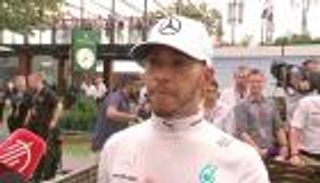 هاميلتون يتعلل بالإطارات بعد خسارة سباق أستراليا