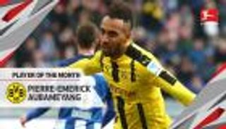 أوباميانج أفضل لاعبي البوندسليجا في مارس