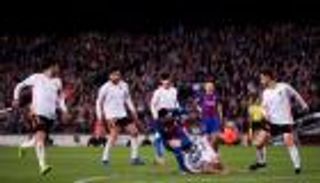 فالنسيا يقترب من رقم سلبي تاريخي