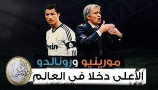 رونالدو ومورينيو