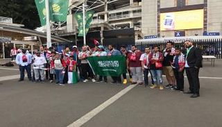 جماهير السعودية تدعم الإمارات