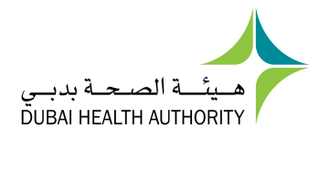 شعار هيئة الصحة بدبي 