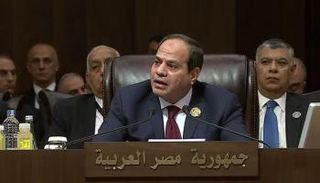 الرئيس المصري عبد الفتاح السيسي