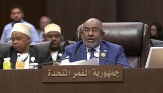رئيس جمهورية القمر المتحدة عثمان غزالي 