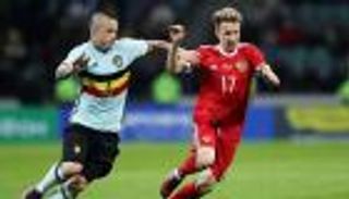 روسيا تنتفض وديا أمام بلجيكا 