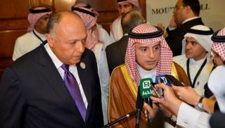 الجبير خلال التصريحات الصحفية