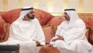 محمد بن راشد يعزي حاكم الفجيرة بوفاة حمد بن سيف الشرقي