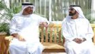 محمد بن راشد يلتقي محمد بن زايد