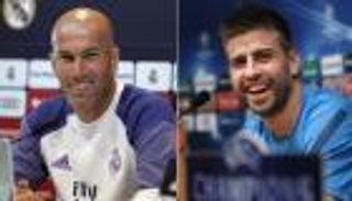 زيدان "يراوغ" بيكيه حول تصريحاته عن الريال