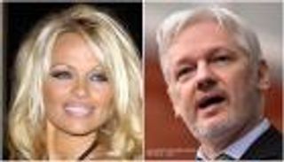 بالصور.. باميلا أندرسون تكشف حقيقة علاقتها مع مؤسس ويكيليكس