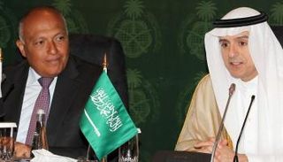 عادل الجبير و سامح شكري 