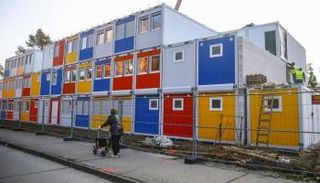 مركز لإيواء اللاجئين ببرلين