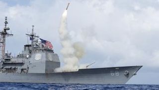 البحرية الأمريكية أطلقت 59 صاروخا على قاعدة سورية