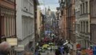 أول فيديو من حادث الدهس في ستوكهولم