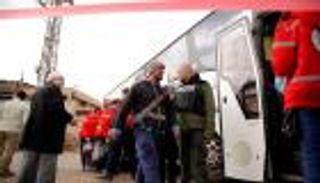 خروج الدفعة الرابعة للمعارضة المسلحة من حمص