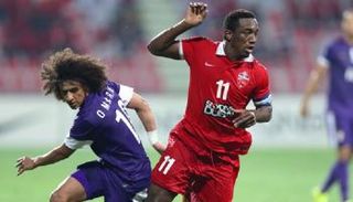 من مواجهة سابقة بين الاهلي والعين