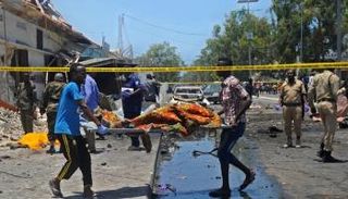 تفجير سابق في مقديشو (الفرنسية)