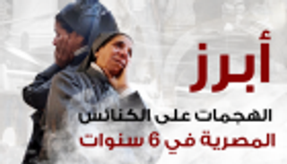 إنفوجراف.. أبرز الهجمات على الكنائس المصرية في 6 سنوات