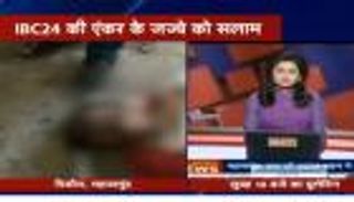 بالفيديو.. مذيعة هندية "شجاعة" تقرأ خبر مصرع زوجها