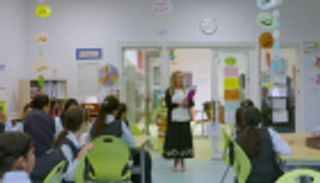 95 %   نسبة حضور الطلاب في اليوم الأول من الفصل الثالث بمدارس أبوظبي